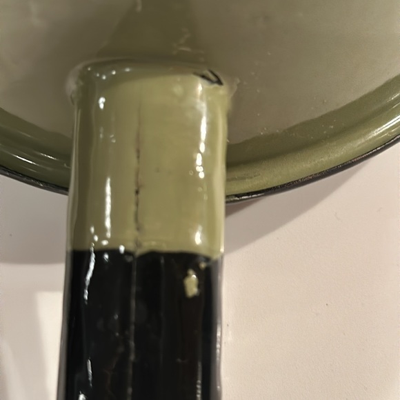 Retro - Vintage Universal green enamel sauce pans with lids - Midcentury - Picture 9 of 16